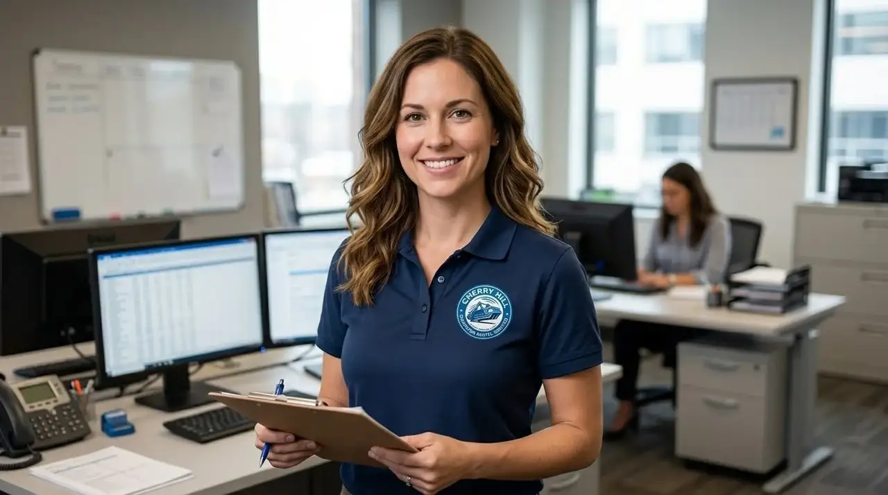 Cherry Hill Dumpster Rental Services dispatch and office team member