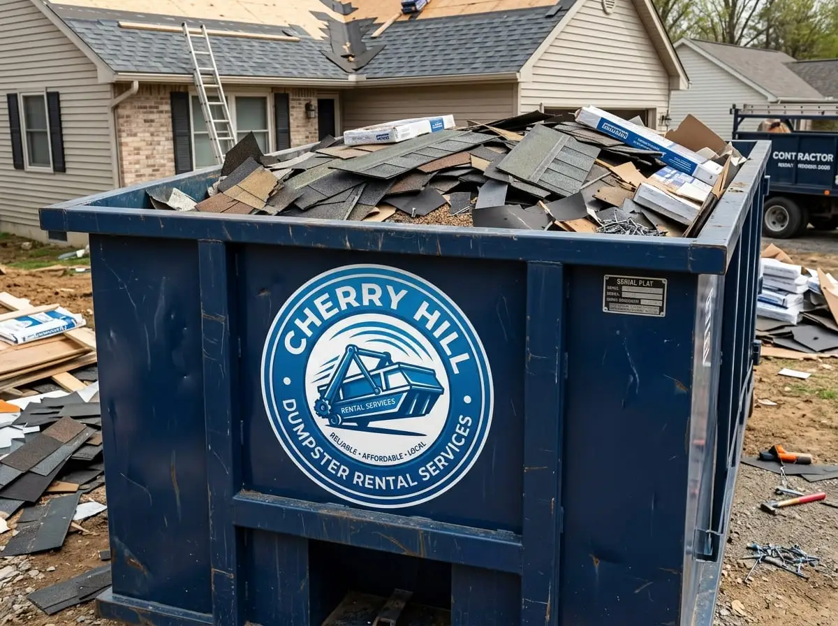 Roofing Dumpster Rental in Cherry Hill, NJ