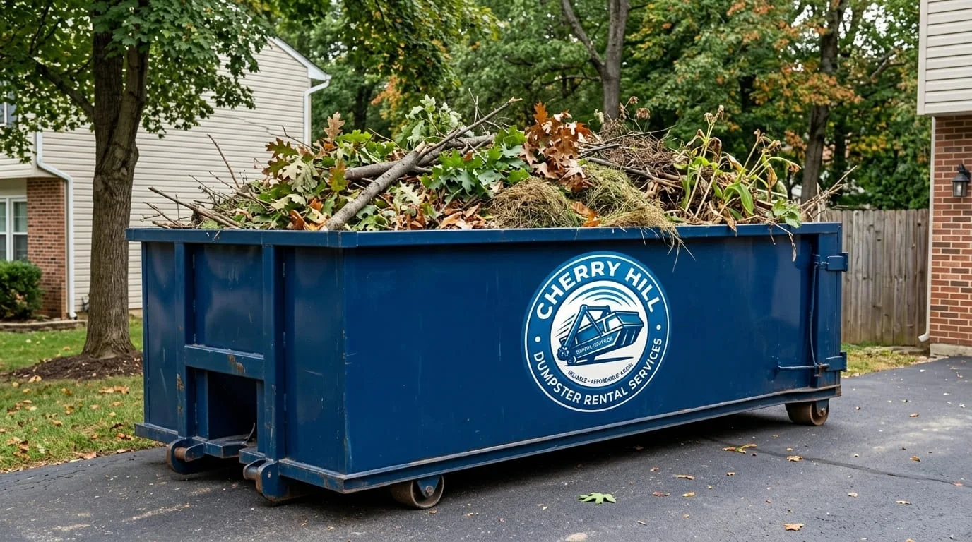 Yard Waste Dumpster Rental Cherry Hill NJ-img
