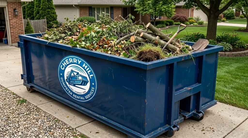 Yard Waste Dumpster Rental Cherry Hill-img